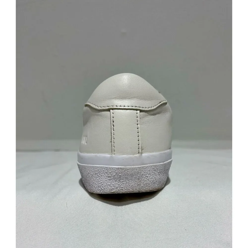 Madewell white leather sneakers  Size 8